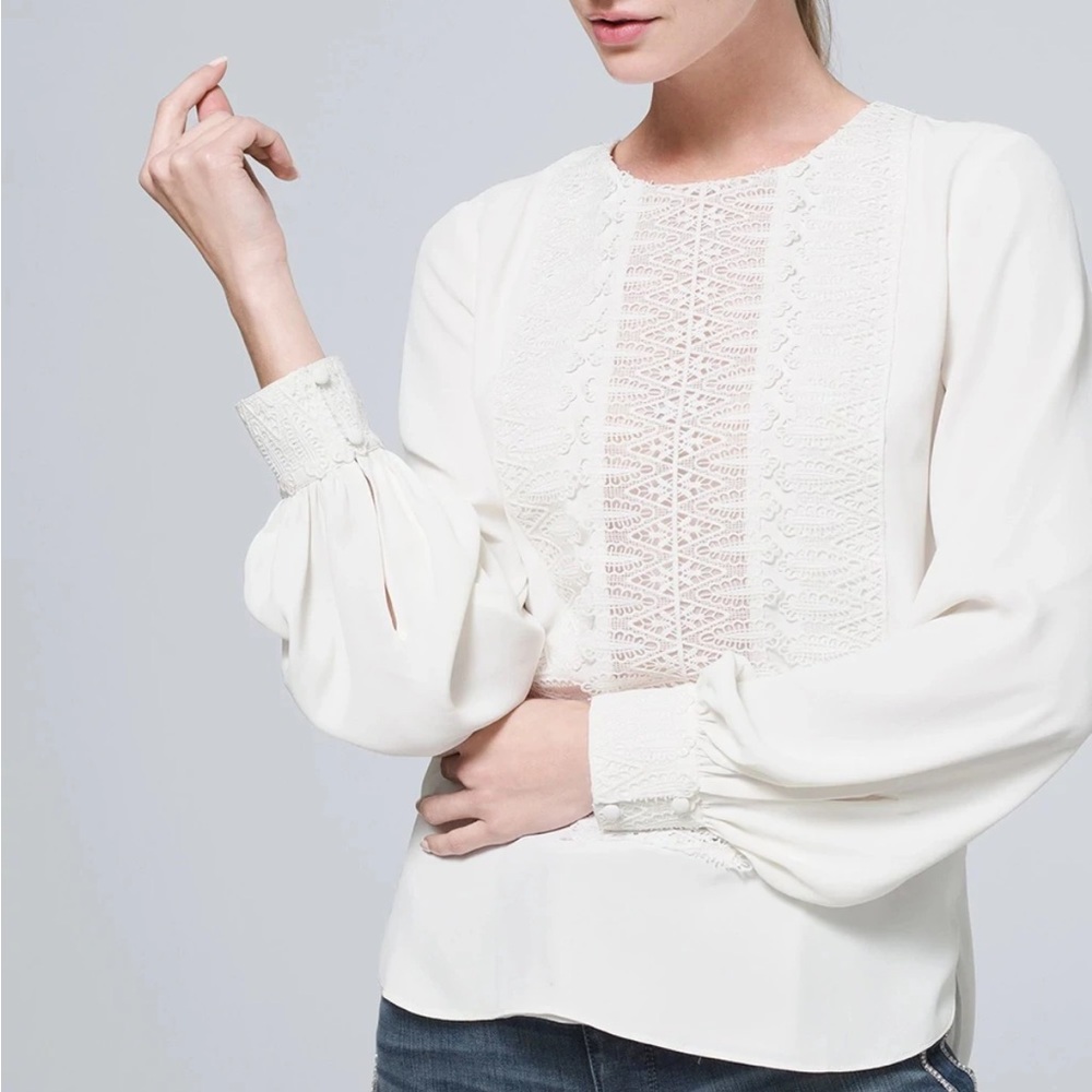White Work Blouse